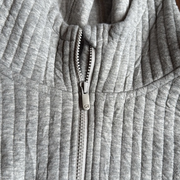 Women's Gap Fit  Athletic Pocket Gray Hoodie Sweatshirt Size XXL (HU) - Picture 2 of 8